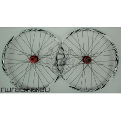 Ruote mtb / All Mountain WRC Bianche da 26" TUBELESS