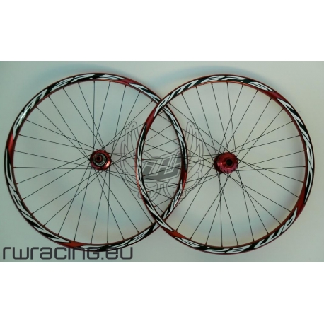 Ruote mtb / All Mountain WRC Rosse da 27.5"