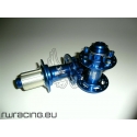Coppia mozzi WRC XC / Cross Country THRU AXLE anodizzato BLU