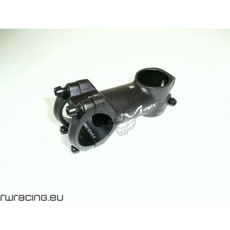 Attacco manubrio nero Magix 2 da 31.8 mm x 1" e 1/8