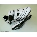 Scarpe bici / corsa / strada M-wave n 43 per tacchette - Colore bianco e nero