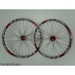 Ruote mtb / All Mountain WRC ROSSE da 26" TUBELESS