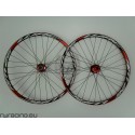 Ruote mtb / All Mountain WRC ROSSE da 26" TUBELESS