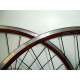 Coppa ruote 26" v-brake DRC anodizzate rosse