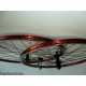 Coppa ruote 26" v-brake DRC anodizzate rosse