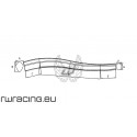Tubo superiore per telaio bici / mtb in alluminio - Top Tube