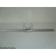Tubo grezzo in alluminio 7005 T6 a sezione rettangolare 