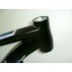 Telaio mtb 29 per bici / xc / crosscountry in alluminio Williams NERO / BLU a disco