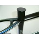 Telaio mtb 29 per bici / xc / crosscountry in alluminio Williams NERO / BLU a disco