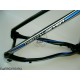Telaio mtb 29 per bici / xc / crosscountry in alluminio Williams NERO / BLU a disco