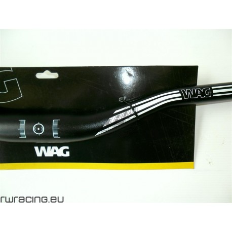 Manubrio dh / fr WAG sezione 35 mm nero opaco