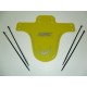 1pz Parafango anteriore Marsh in PVC - per bici, mtb, dh