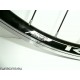 Ruota anteriore NERA per bici / mtb 26" v-brake - marchio Komet