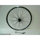 Ruota posteriore bici / mtb 26" v-brake / cassetta - Komet nera