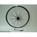 Ruota posteriore bici / mtb 26" v-brake / cassetta - Komet nera