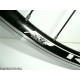 Ruota posteriore bici / mtb 26" v-brake / cassetta - Komet nera