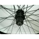 Ruota posteriore bici / mtb 26" v-brake / cassetta - Komet nera