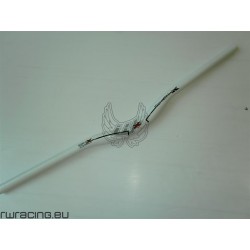 Manubrio TKX bianco per bici / mtb da 31.8 mm