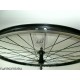 Ruota posteriore 26" a filetto Komet nere per bici / mtb