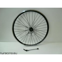 Ruota posteriore 26" a filetto Komet nere per bici / mtb