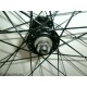 Ruota anteriore 28" v-brake per bici da trekking bianca