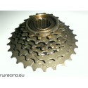 Pignone bici filettato 6v 14x28 denti