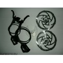 Impianto freni mtb Slate T4 a 4 pistoni - con freni a disco da 203mm