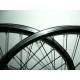 Coppia ruote mtb 26 - nere opache, v-brake, a cassetta