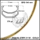 CERCHIO SUNRIMS EQUALIZER 21W GOLD