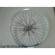 Coppia ruote 700c mtb strada v-brake BIANCHE comet