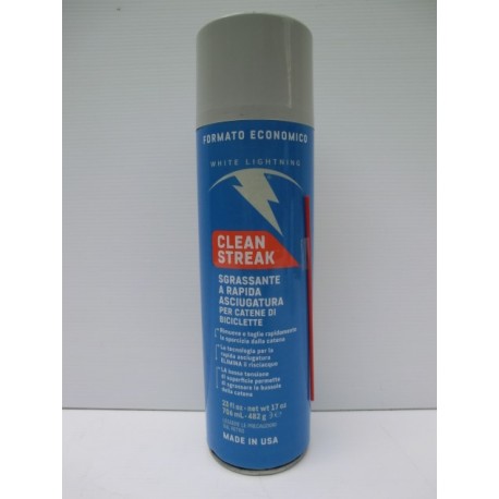 Pulitore CLEAN STREAK sgrassatore catene bicicletta