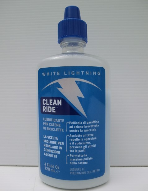 Lubrificante paraffina catena bicicletta CLEAN RIDE 120 ml