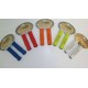 Manopole bici silicone colorate con tappo
