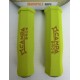 Manopole bici silicone colorate con tappo