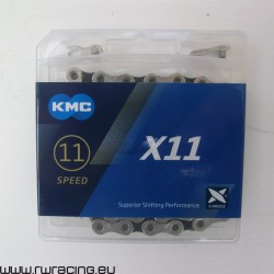 Catena KMC X10 X-Bridge Gray 10 velocità, per bici / mtb / corsa / strada