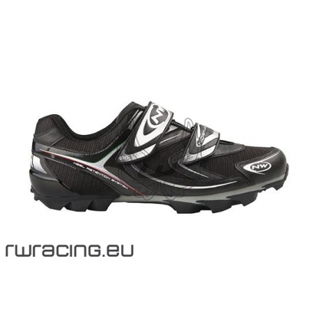 NORTHWAVE SPIKE BLACK/WHITE